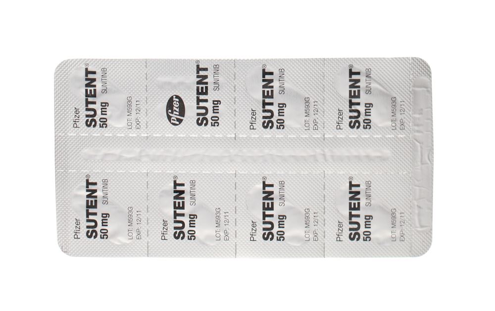 SUTENT caps 50 mg 28 pce