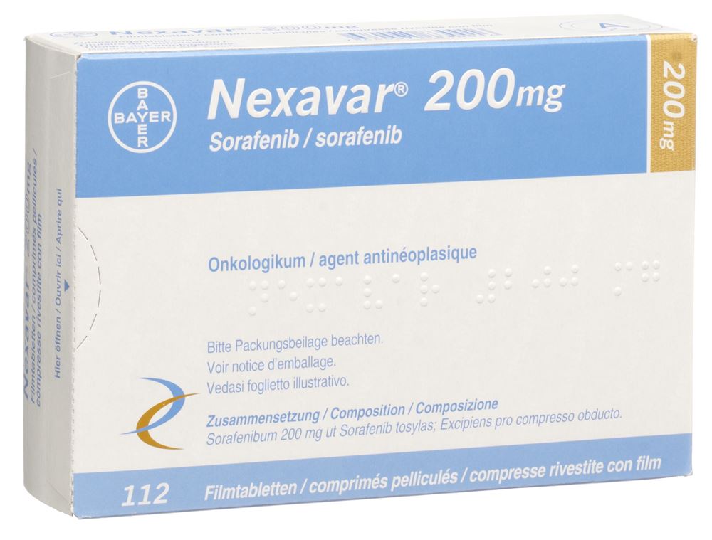 Nexavar, Filmtabletten