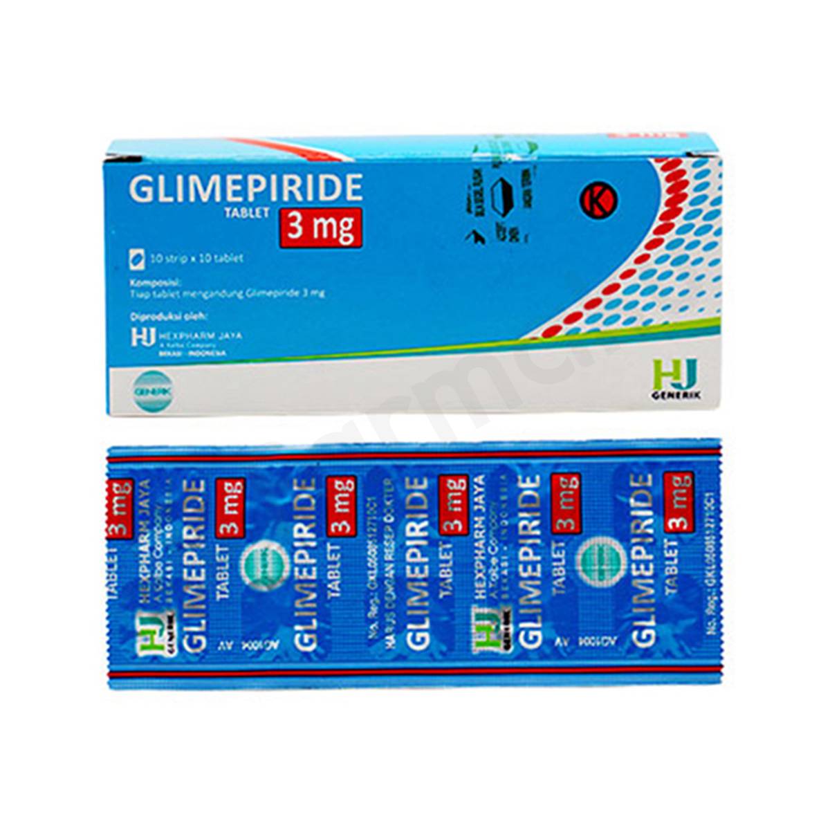 GLIMEPIRIDE Zentiva cpr 3 mg 30 pce