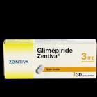 GLIMEPIRIDE Zentiva cpr 3 mg 120 pce