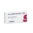 CARVEDILOL Sandoz cpr 12.5 mg 30 pce