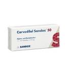 CARVEDILOL Sandoz cpr 50 mg 100 pce