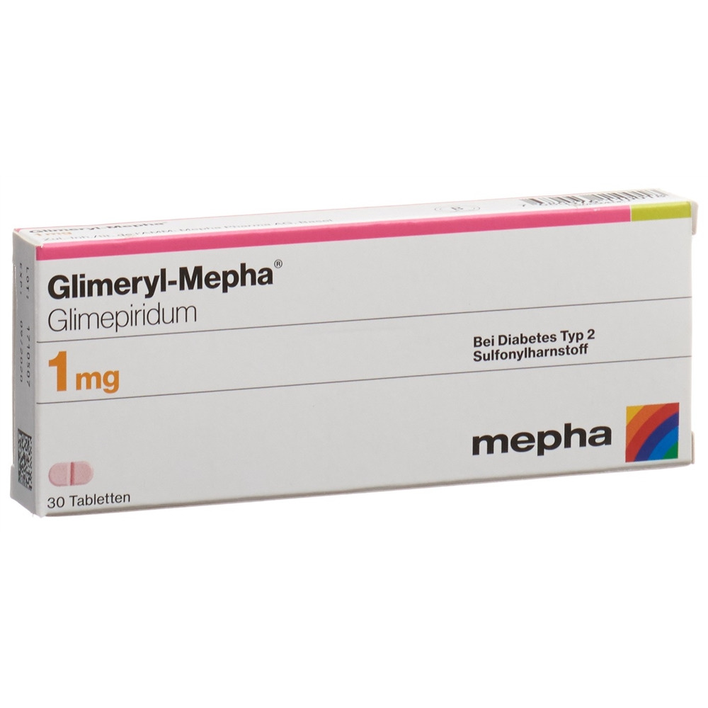 GLIMERYL Mepha cpr 1 mg 120 pce