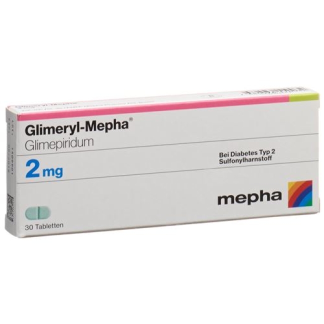 GLIMERYL Mepha cpr 2 mg 120 pce