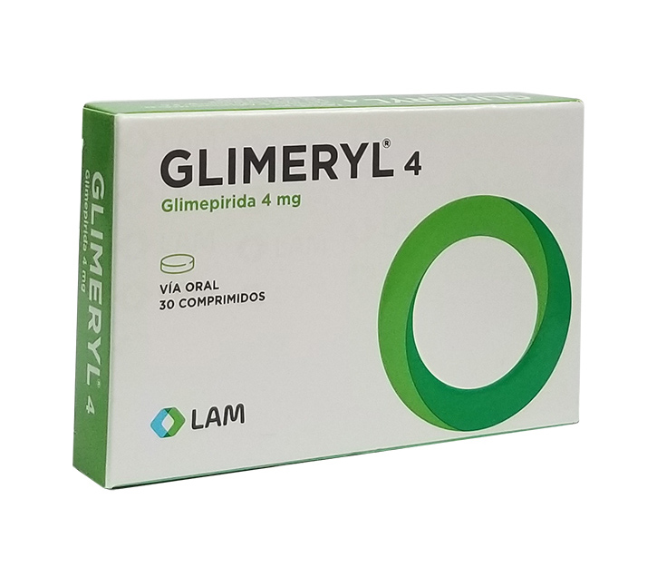 GLIMERYL Mepha cpr 4 mg 120 pce
