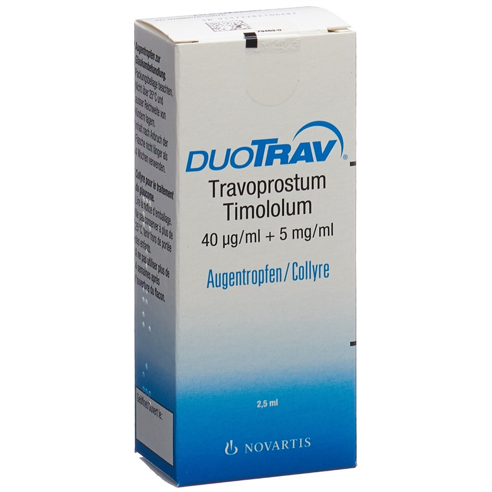 Duotrav, Augentropfen