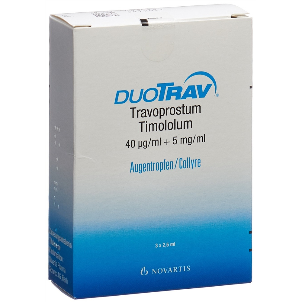 Duotrav, Augentropfen