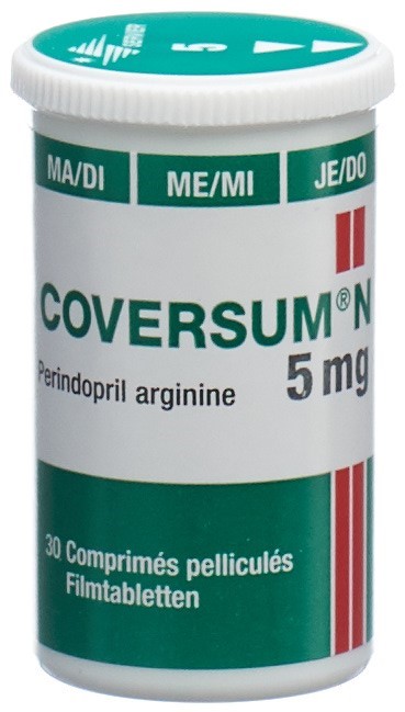 COVERSUM N cpr pell 5 mg bte 30 pce