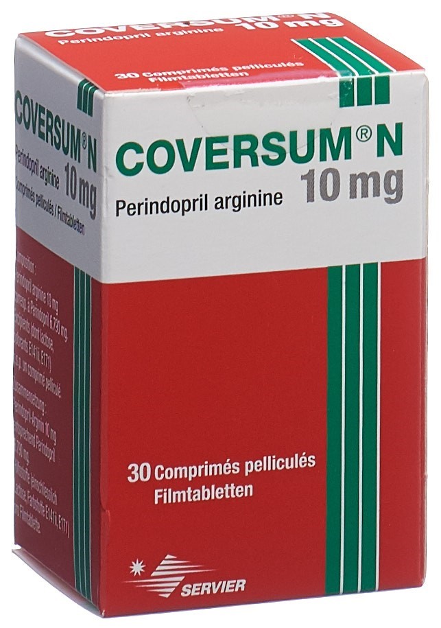 COVERSUM N cpr pell 10 mg bte 30 pce