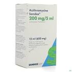 Azithromycin Sandoz, Pulver zur Herstellung einer Suspension zum Einnehmen