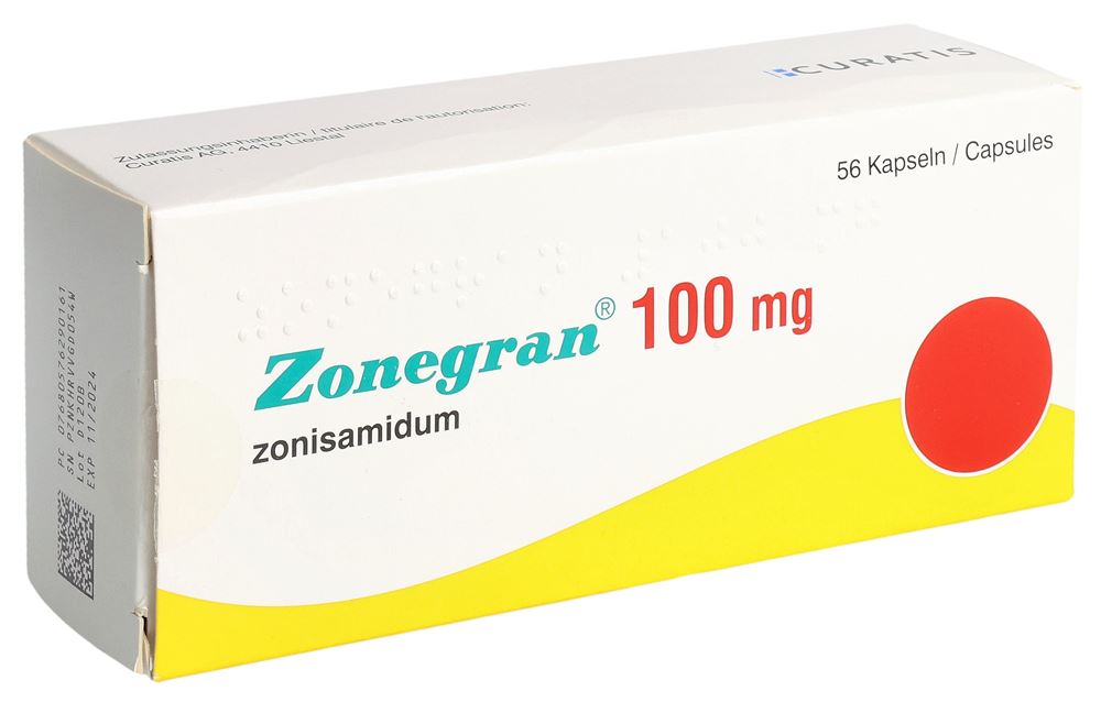 ZONEGRAN caps 100 mg 56 pce