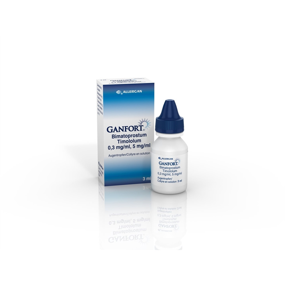 GANFORT gtt opht 3 fl 3 ml