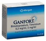 GANFORT gtt opht 3 fl 3 ml
