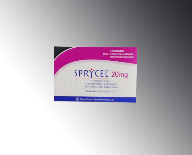 SPRYCEL cpr pell 20 mg bte 60 pce
