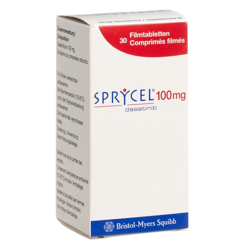 SPRYCEL cpr pell 100 mg bte 30 pce