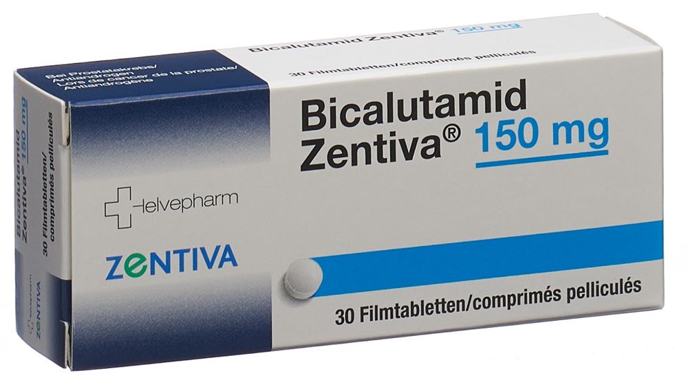 Bicalutamid Zentiva 150 mg, Filmtabletten