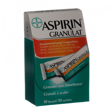 Aspirin, Granulat