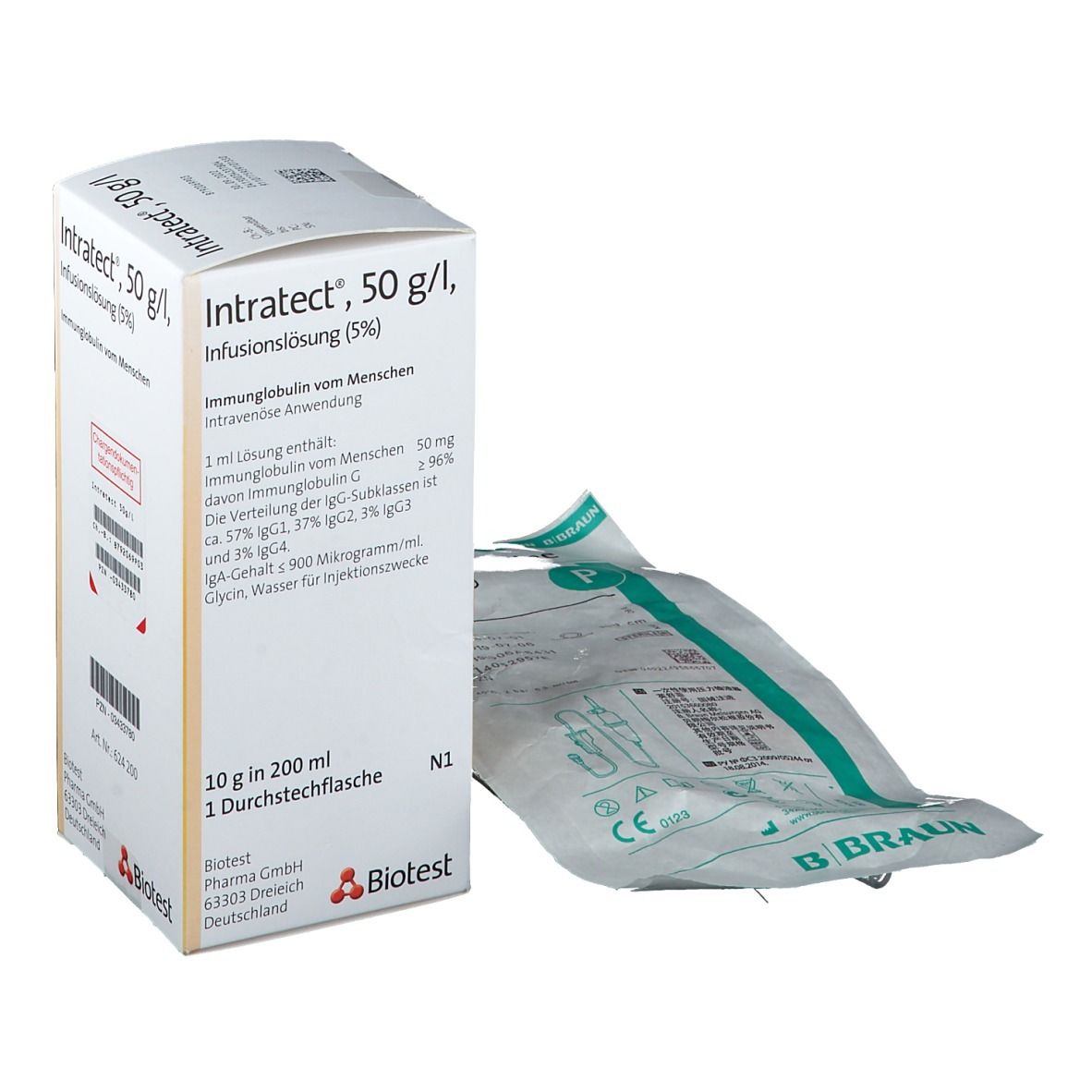Intratect 5%, Infusionslösung