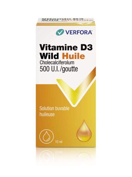 Veractiv Vitamin D3 Wild Huile, solution buvable huileuse