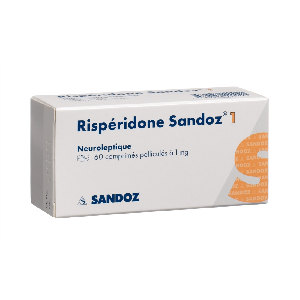 RISPERIDONE Sandoz cpr pell 1 mg 60 pce