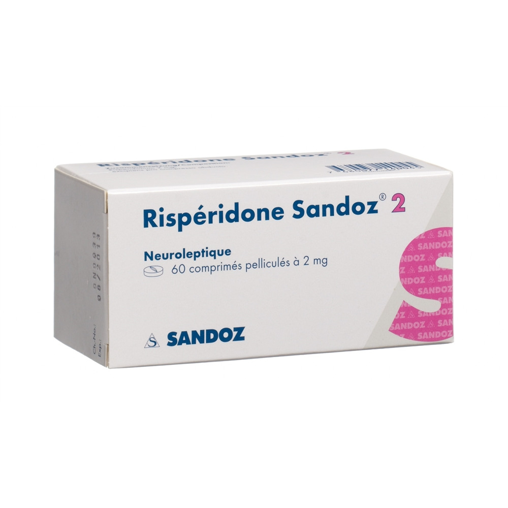 Risperidon Sandoz 2 mg, Filmtabletten