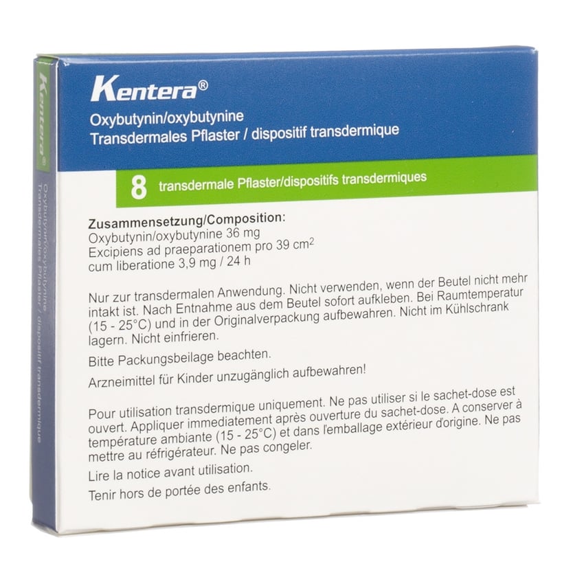 Kentera, transdermales Pflaster