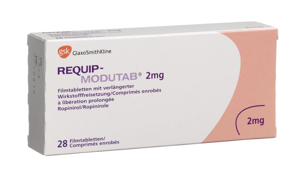 REQUIP Modutab cpr pell 2 mg 28 pce