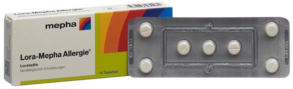 LORA Mepha Allergie cpr 10 mg 14 pce