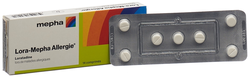 LORA Mepha Allergie cpr 10 mg 14 pce