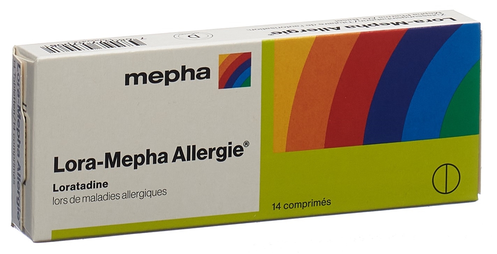 LORA Mepha Allergie cpr 10 mg 14 pce