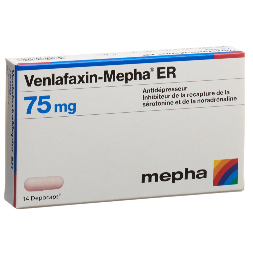 VENLAFAXIN Mepha ER depocaps 75 mg 14 pce