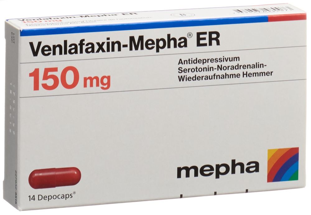 Venlafaxin-Mepha ER 150, Depocaps