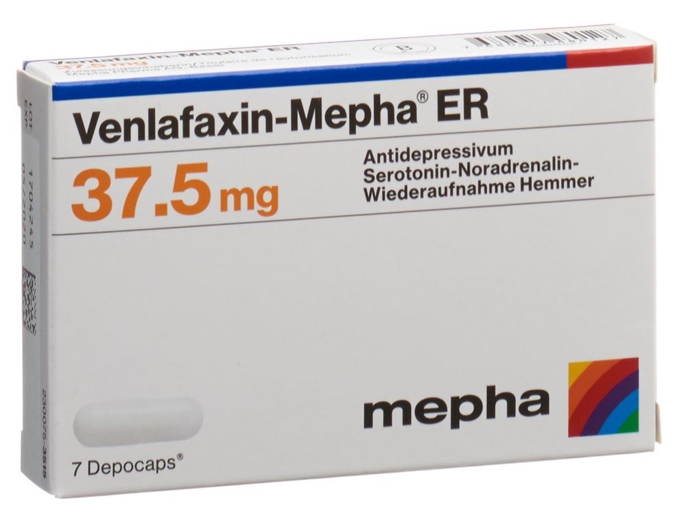 Venlafaxin-Mepha ER 37.5, Depocaps