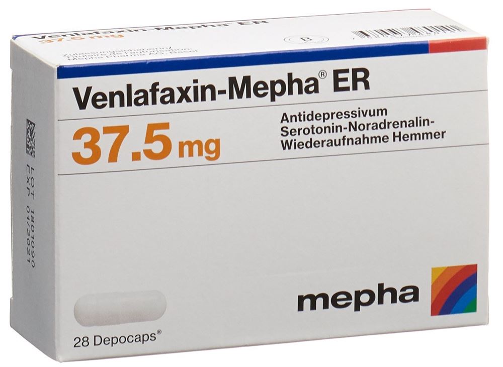 Venlafaxin-Mepha ER 37.5, Depocaps