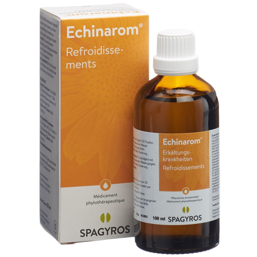 ECHINAROM Refroidissements gouttes fl 100 ml