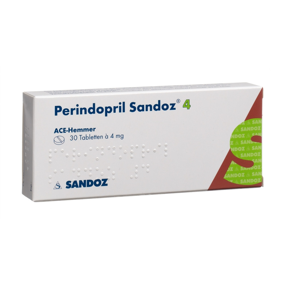 Périndopril Spirig HC, cpr 4 mg , 30 pce