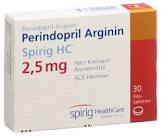Périndopril Spirig HC, cpr 8 mg , 30 pce