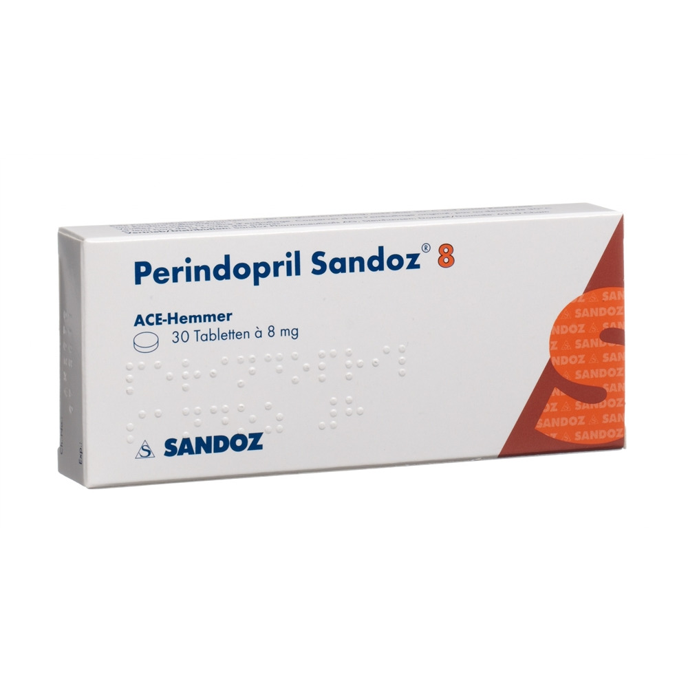 Périndopril Spirig HC, cpr 8 mg , 30 pce