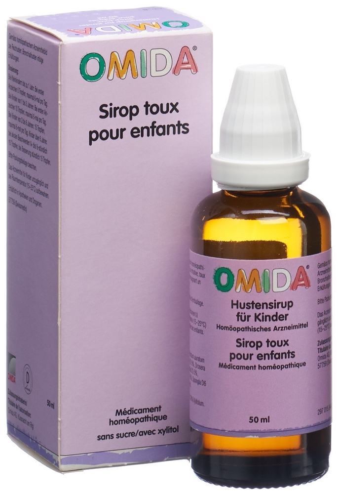OMIDA sirop toux enfants fl 50 ml