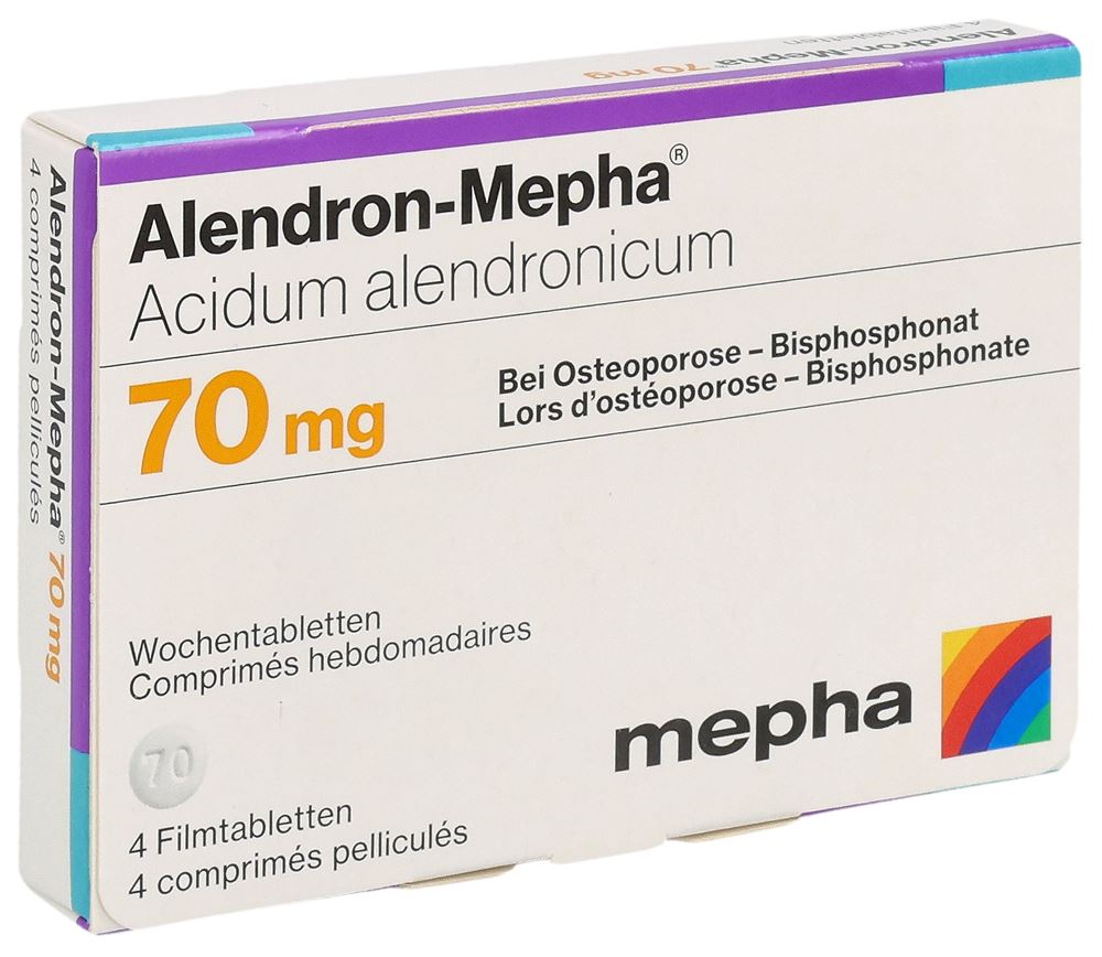 Alendron-Mepha 70 mg, Filmtablette