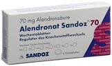 ALENDRON Mepha Lactab 70 mg 12 pce