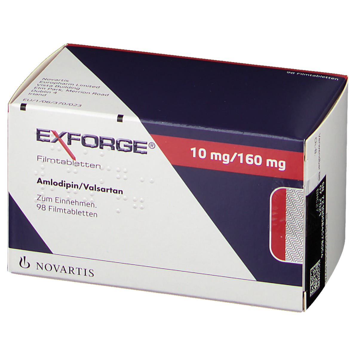 Exforge 10/160 mg, Filmtabletten