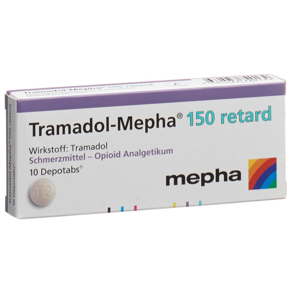 TRAMADOL Mepha retard cpr ret 150 mg 10 pce