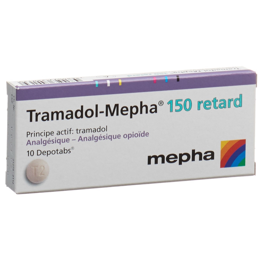 TRAMADOL Mepha retard cpr ret 150 mg 10 pce