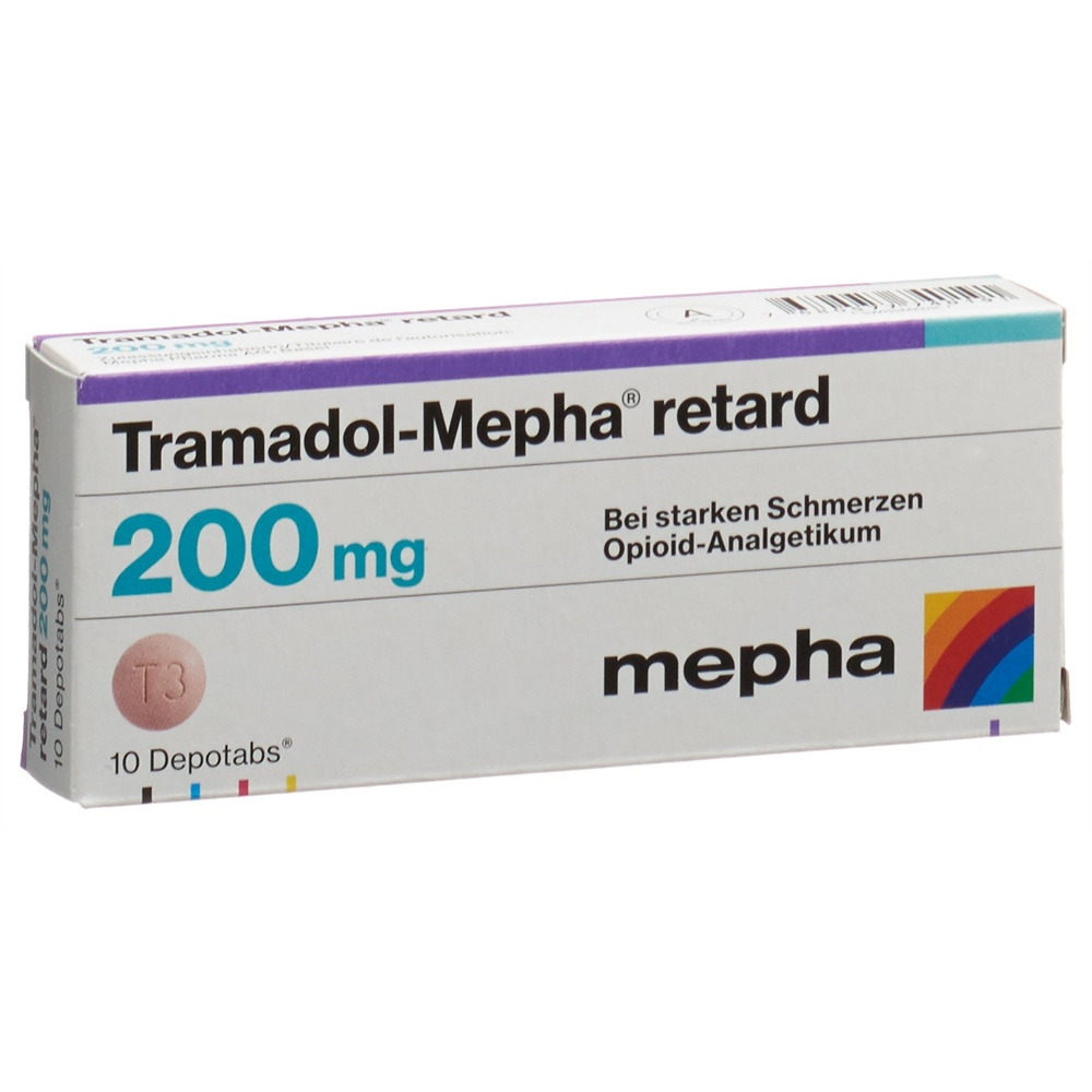 Tramadol-Mepha retard 200 mg, Retardtabletten