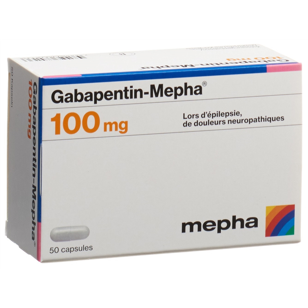 Gabapentin-Mepha 100 mg, Hartkapseln