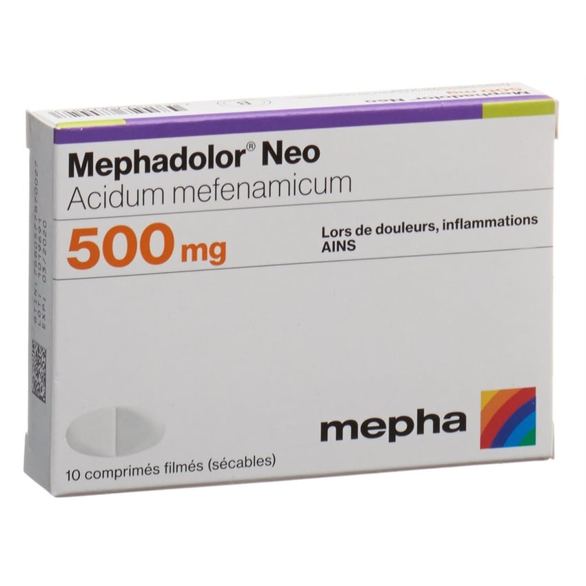 MEPHADOLOR Neo cpr pell 500 mg 10 pce
