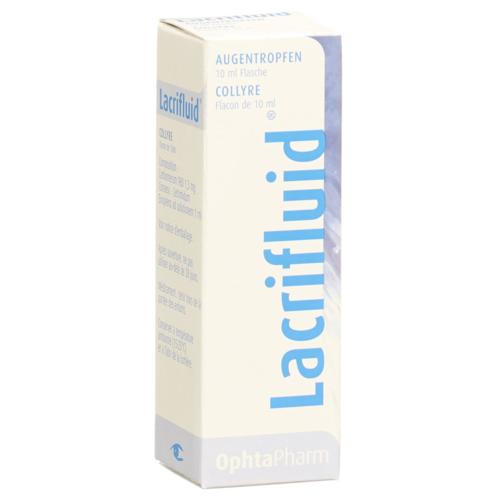 Lacrifluid, Augentropfen