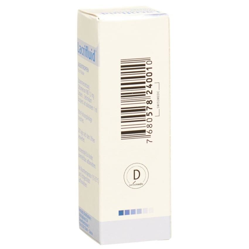 Lacrifluid, Augentropfen