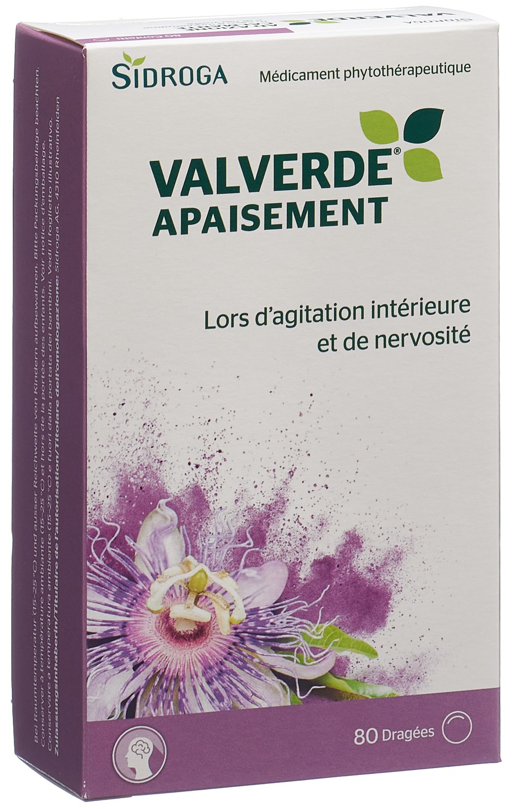 VALVERDE apaisement dragées 80 pce